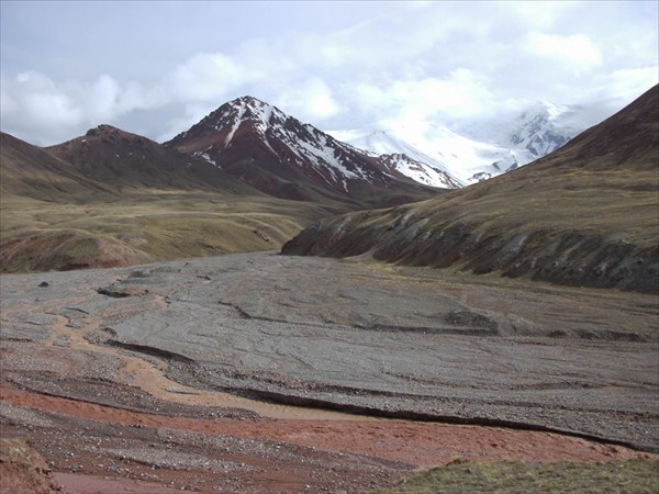 Landscape near Kyzylart pass